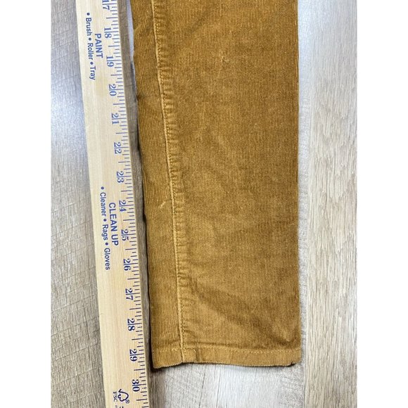 Patagonia Fitted Corduroy Low Rise Skinny Pants Womens 27x29.5 Brown Organic EUC - Picture 6 of 8